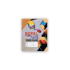 ROYAL FLEXO NOTEBOOK PAGES:104 PAGES:104 PAGES:104 7"x 6" FOUR LINE (ENGLISH INTERLEAVE)